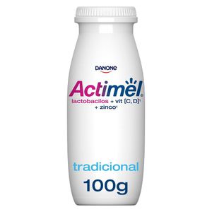 Leite Fermentado Parcialmente Desnatado Tradicional Actimel Frasco 100g