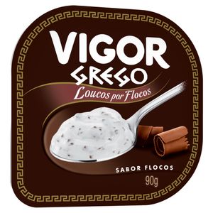 Iogurte Grego Vigor Loucos por Flocos 90g