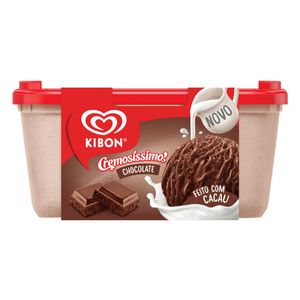 Sorvete Kibon Cremosíssimo Chocolate 1,5L