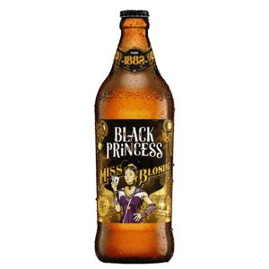 Cerveja miss blonde blond ale Black Princess 600ml