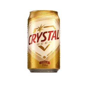 Cerveja Crystal Pilsen Lata 350ml