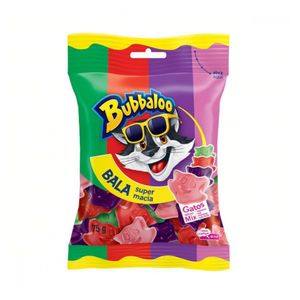 Bala Gelatinosa Bubbaloo Sabores Sortidos 75g