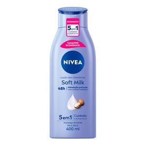 Locao Hidratante Milk Soft Nívea 400ml