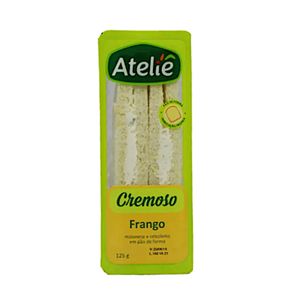 Sanduíche Cremoso de Frango Ateliê Sabor 125g