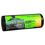 Saco-Para-Lixo-Resist-30-Litros-Dover-Roll-Preto-Com-20-Unidades