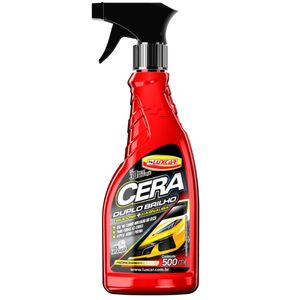 Cera Automotiva Liquido Duplo Brilho Luxcar 500ml