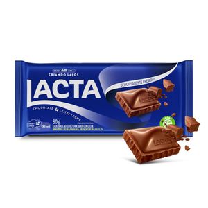 Chocolate ao Leite Lacta 80g