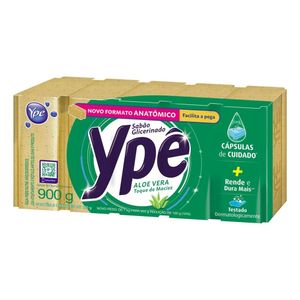 Sabão em Pedra Ypê Aloe Vera 180g | Com 5 Unidades