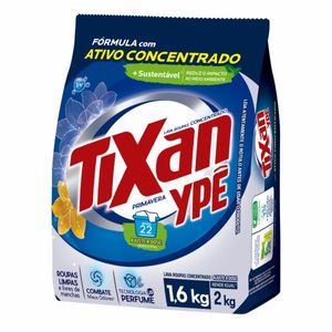 Sabão em Pó Tixan Ypê Primavera Sachê 1,6Kg