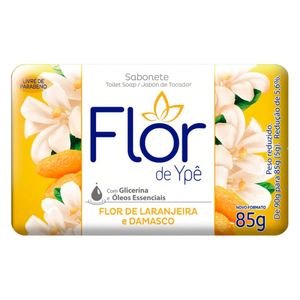 Sabonete Flor de Ypê Flor de Laranjeira e Damasco Amarelo 85g