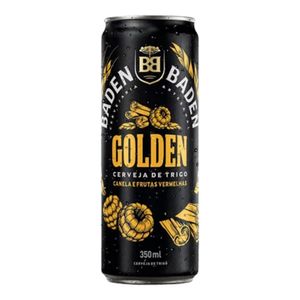 Cerveja Golden Ale Canela e Frutas Vermelhas Baden Baden 350ml