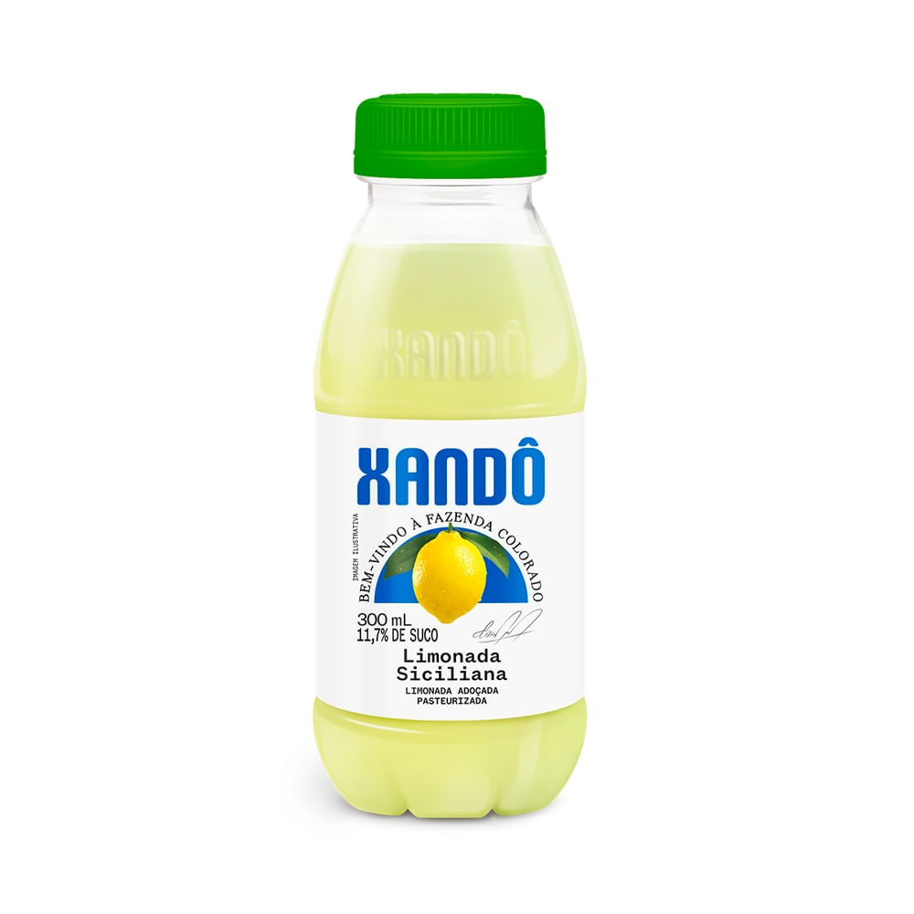 Suco De Limão Xandô Siciliana Sem adição de Açúcar Aditivos ou Conservantes  900ml - Sonda Supermercado Delivery