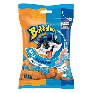 Bala Blueberry Citric Rabinho de Gato Bubbaloo 82,5g