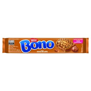 Biscoito Recheado Doce de Leite Bono 90g