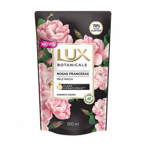 Sabonete Líquido Lux Botanicals Rosas Francesas Refil 200ml