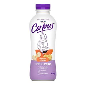 Iogurte Desnatado Frutas Zero Lactose Corpus 800g