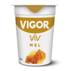 Iogurte Vigor Viv Integral Mel 150g