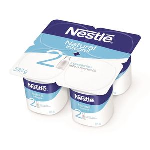 Iogurte Integral Natural Nestle 340g