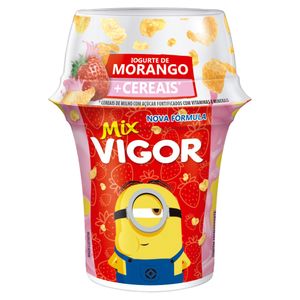 Iogurte Mix Morango com Cereias Vigor 140g