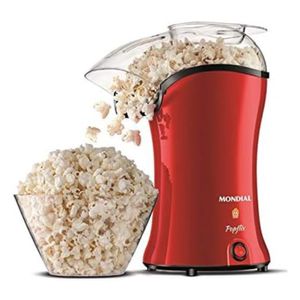 Pipoqueira Elétrica Mondial PopFlix Vermelha 220V | Ref:PP-03