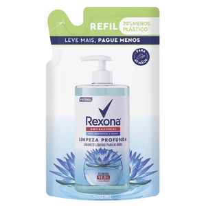 Sabonete Líquido Antibacteriano Rexona Limpeza Profunda Refil 500ml