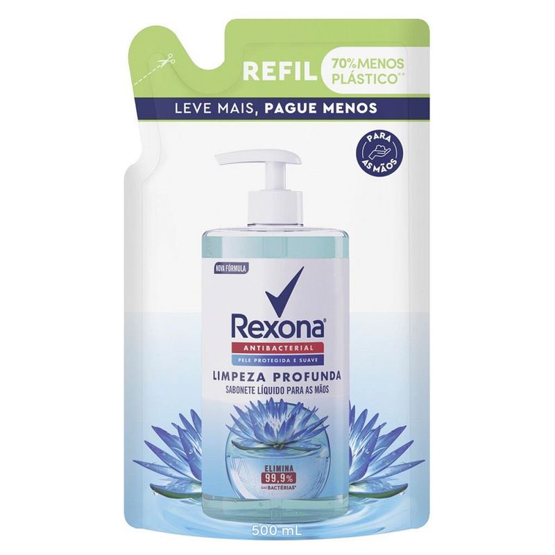 Sabonete-Liquido-Antibacteriano-Rexona-Limpeza-Profunda-Refil-500ml