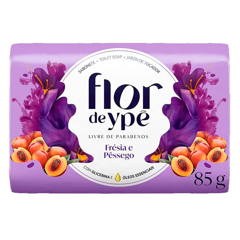 Sabonete-em-Barra-Flor-de-Ype-Fresia-e-Pessego-85g