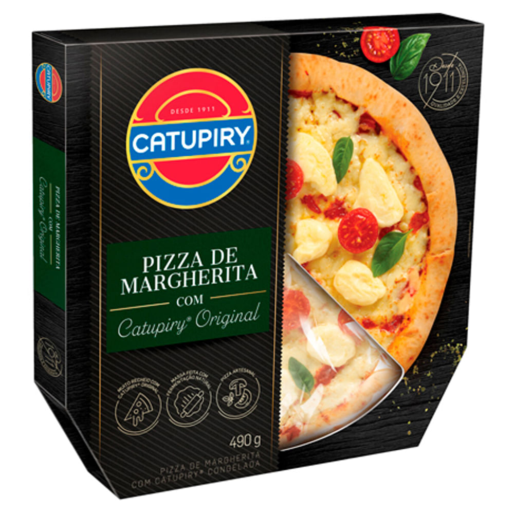 PIZZA DE LOMBO COM CATUPIRY® ORIGINAL 490 g – Catupiry