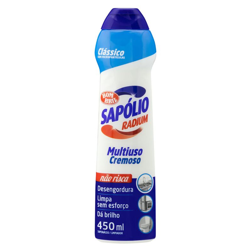 Saponaceo-Cremoso-Radium-Sapolio-Classico-450ml