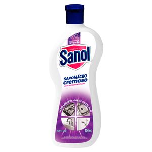 Saponáceo Cremoso Sanol Lavanda 200ml