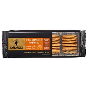 Biscoito de Arroz Kalassi Páprica 100g