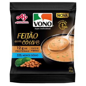 Sopa Cremosa Vono Feijão com Couve 35g