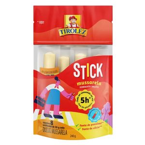 Queijo Mussarela Tirolez Stick 240g