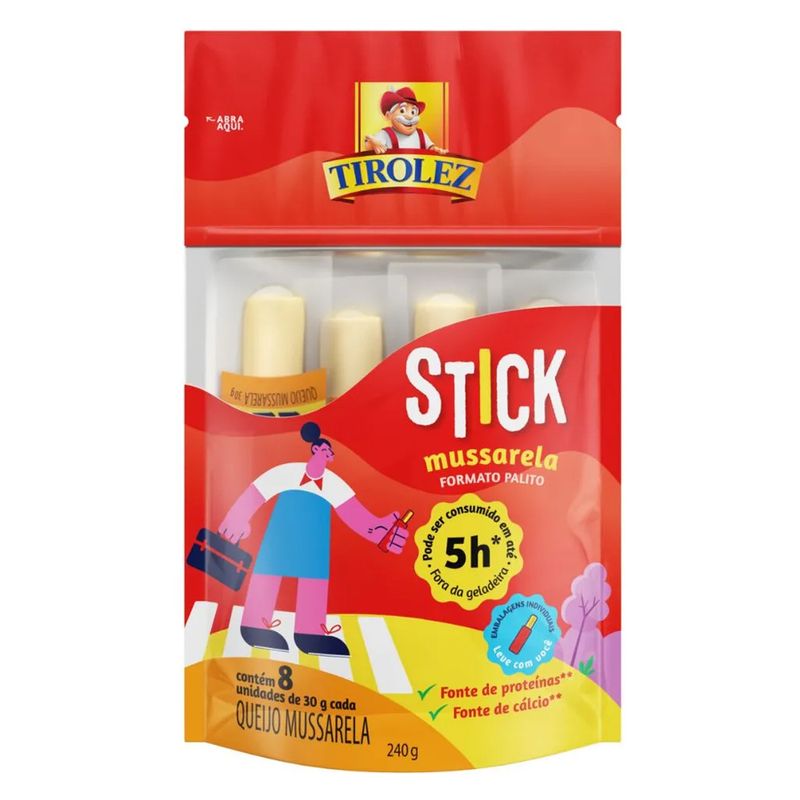 Queijo-Mussarela-Tirolez-Stick-240g