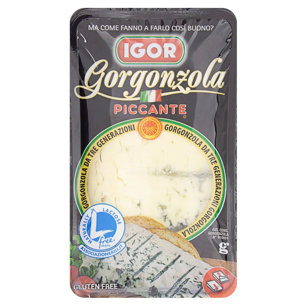 チーズ Queijo Gorgonzola Picante 100g /Preço com imposto de 8% incluso