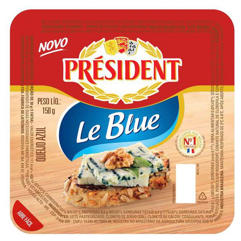 Queijo-Azul-President-Le-Blue-100g