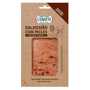 Salsichão Ceratti com Picles Fatiado 500g