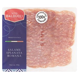 Salame Romana Vito Balducci Spianata Fatiado 100g