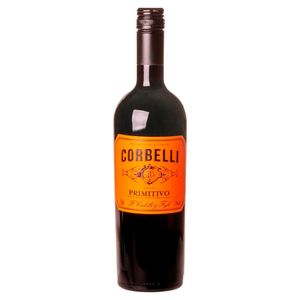 Vinho Italiano Corbelli Primitivo di Púglia 750ml
