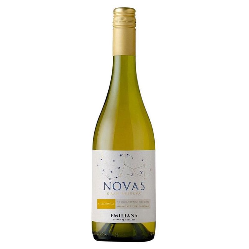 Vinho-Chileno-Emiliana-Novas-Organico-Chardonnay-Branco-750ml