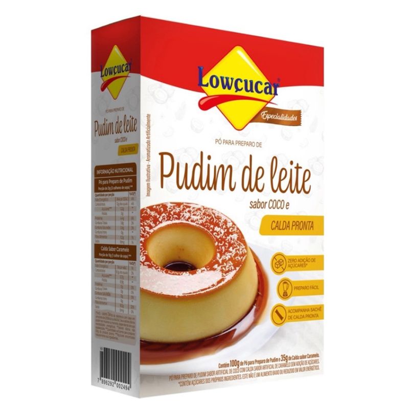 Pudim-Lowcucar-Zero-Acucar-Coco-com-Calda-35g
