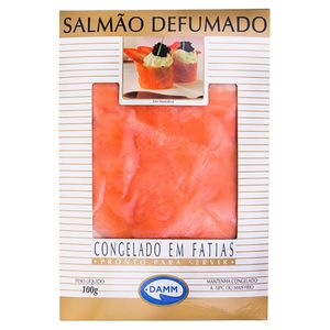 Salmão Damm Defumado Fatiado Congelado 80g