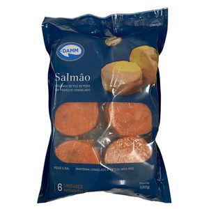 Salmão Damm Medalhão Congelado 480g