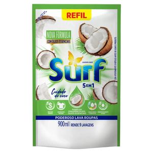 Lava Roupas Surf 5 em 1 Coco 900ml