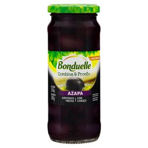 Azeitona Preta Bonduelle Azapa Vidro 330g