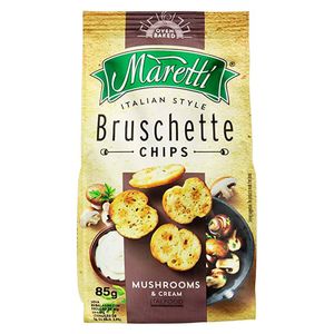Snack de Trigo Maretti Bruschette Creme de Cogumelos 85g