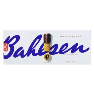 Biscoito Wafer Bahlsen Waffeletten Chocolate Amargo 100g
