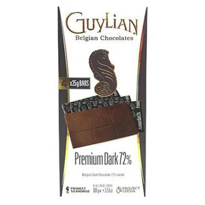 Chocolate em Barra Guylian 72% Cacau Meio Amargo 100g