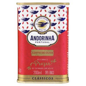 Azeite de Oliva Andorinha Tipo Único Lata 200ml