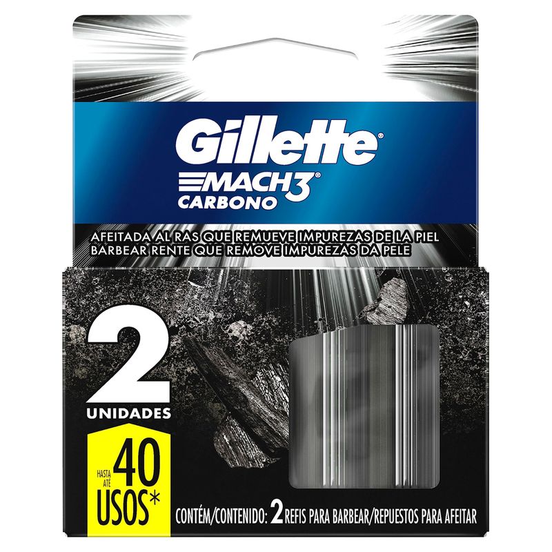 Carga-para-Barbear-Gillette-Mach-3-Carbono-Com-2-Unidades